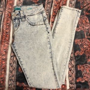 YMI acid wash jeans